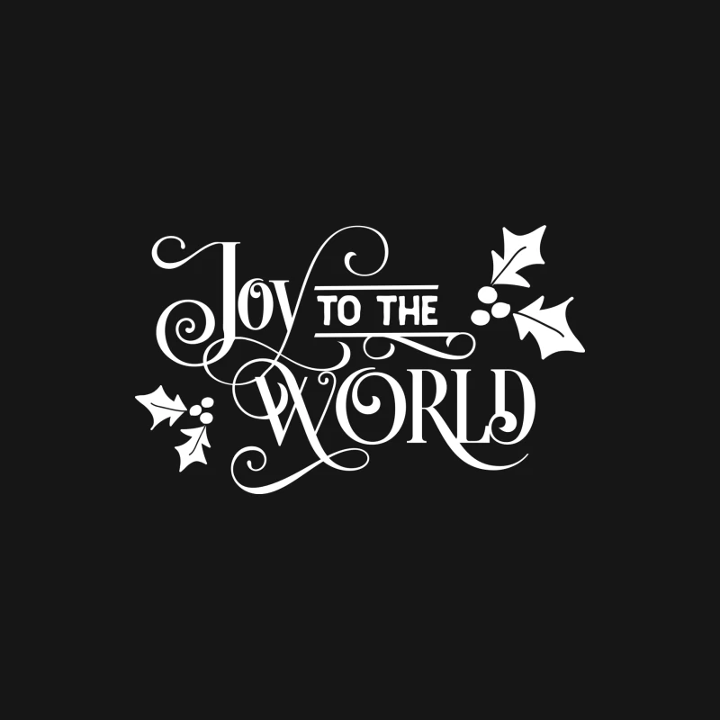 Design festif 'Joie au monde' Homme Manches Longues T-Shirt