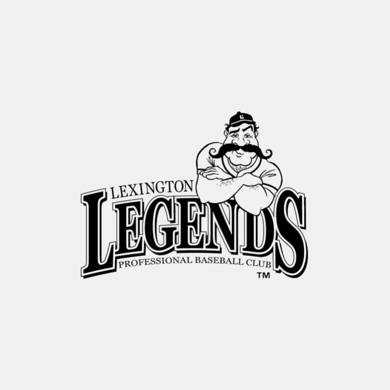 Lexington Legends Baseball Club Logo Herren Tanktops