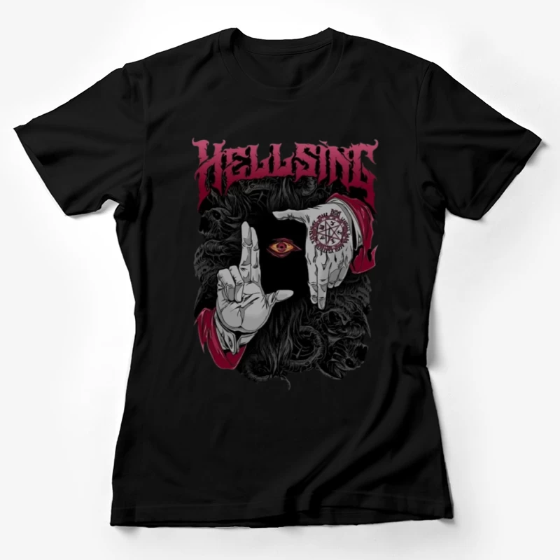 Höllische Gesten und Symbolik Damen T-Shirt