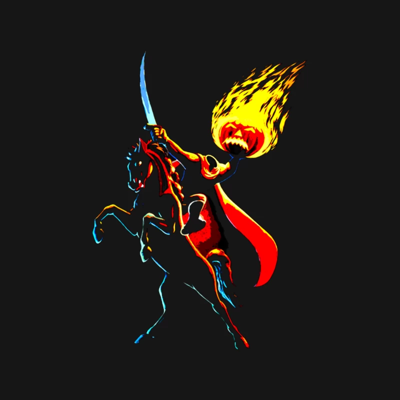 The Headless Horseman of Sleepy Hollow Mouse Pad