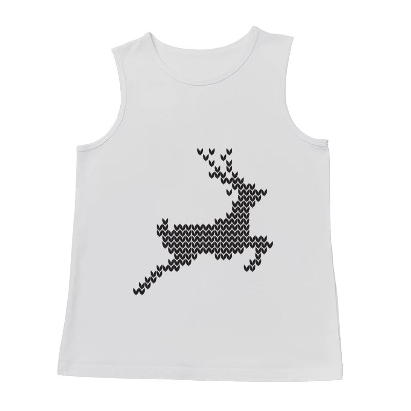 Art géométrique de cerf sauteuse Homme Débardeur