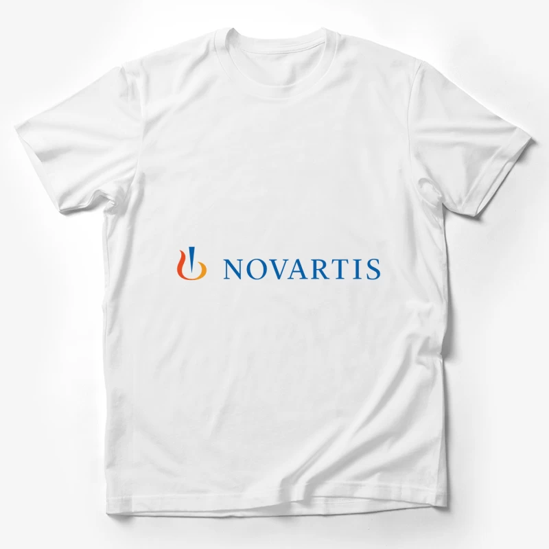 Novartis Healthcare Company Corporate Logo Male T-Shirt