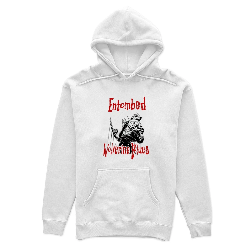 Entombed Wolverine Blues Retro Female Pullover Hoodie