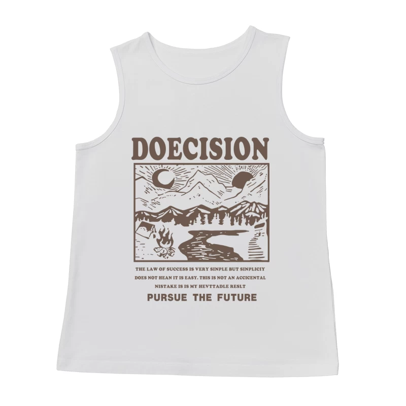 Natur, Berge und Erfolg Herren Tanktops