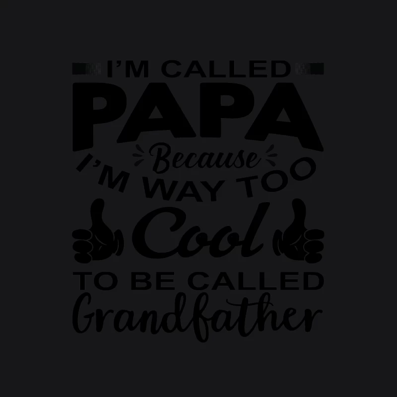 Papa cool et moderne Femme Sweat à capuche