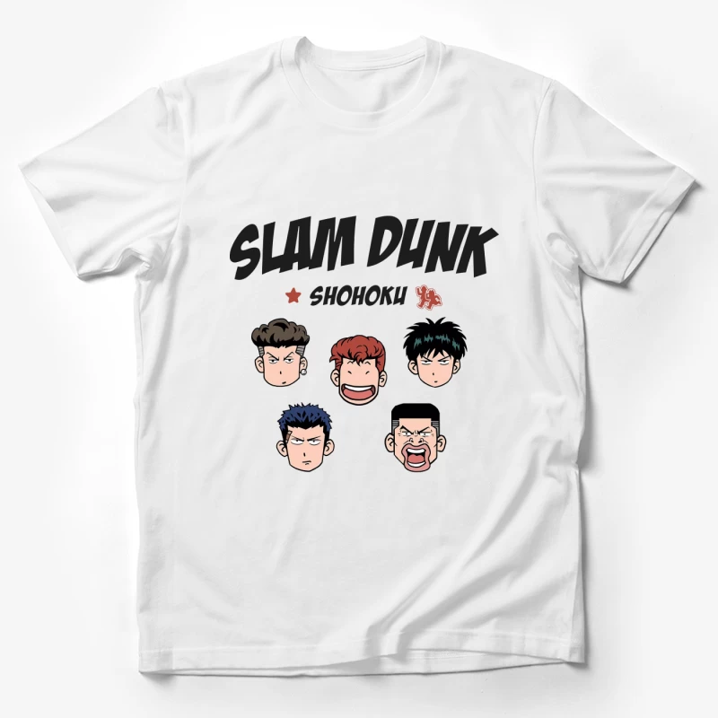 Slam Dunk Charaktere mit Shohoku-Team Herren T-Shirt