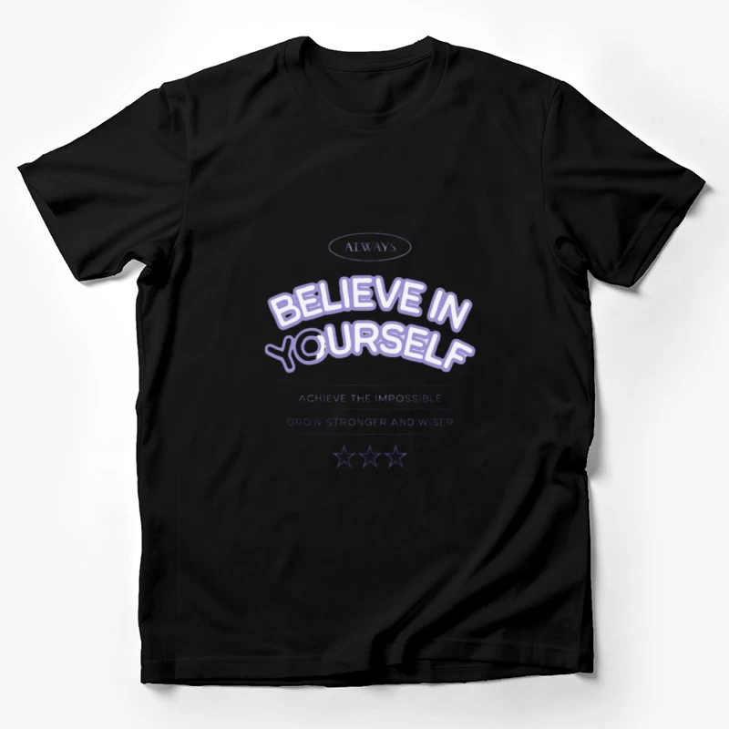 Glaube an dich und wachse Herren T-Shirt