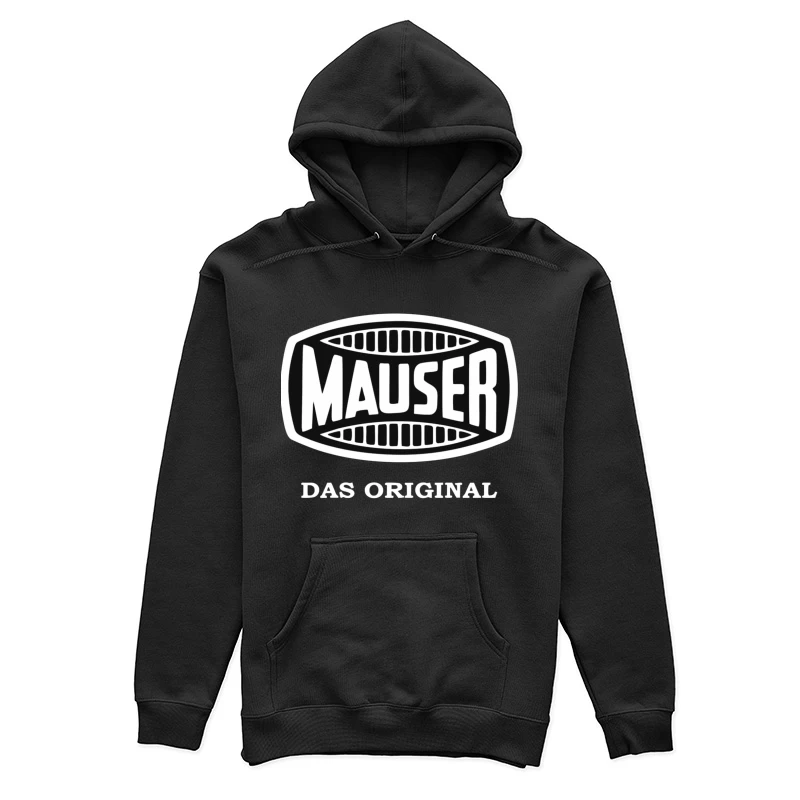 Vintage Mauser Firearms Company Logo with "Das Original" Text Female Pullover Hoodie