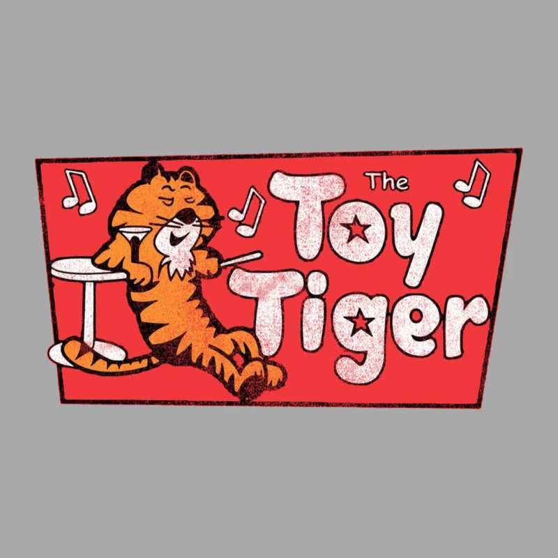 Toy Tiger Louisville Male Pullover Hoodie