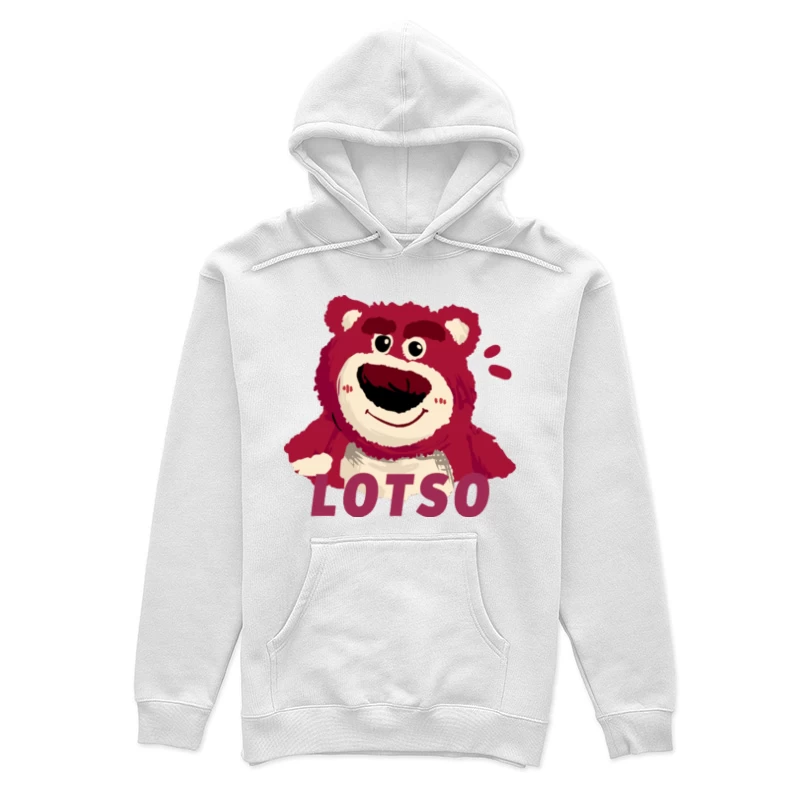 Roter Teddybär Lotso Damen Pullover Hoodie