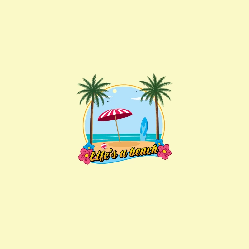 Life's a beach Travel Mug