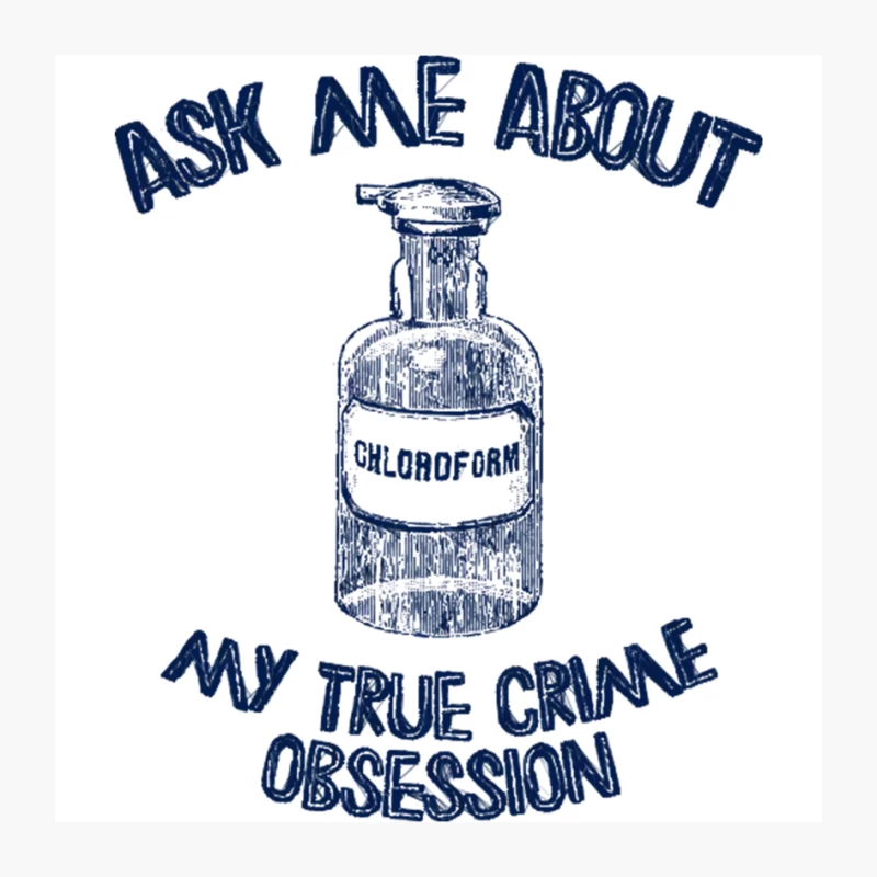 Ask Me About My True Crime Obsession Pin
