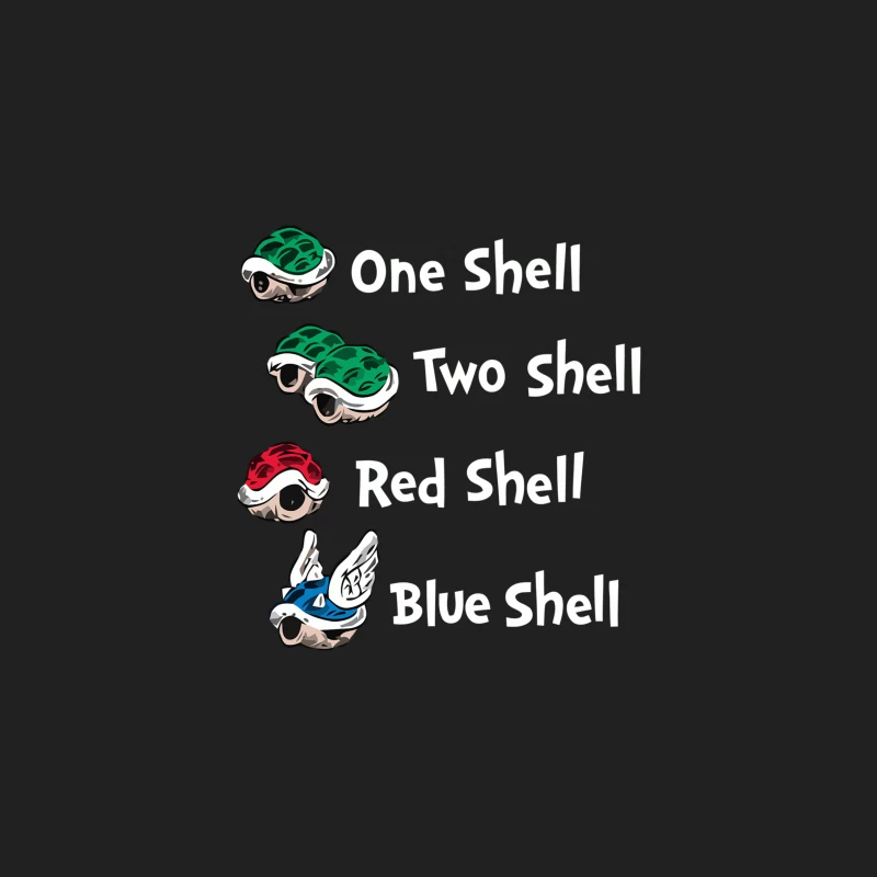 Colorful Koopa Shells from Mario Kart: Iconic Video Game Power-ups Bucket Hat