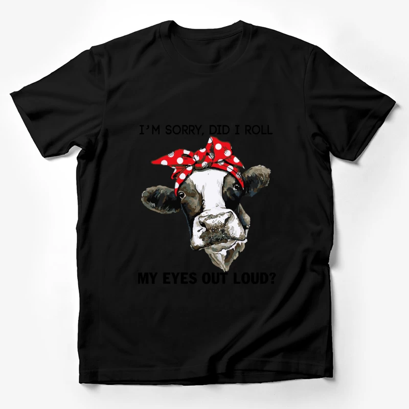 Vache Amusante avec Noeud Homme T-Shirt