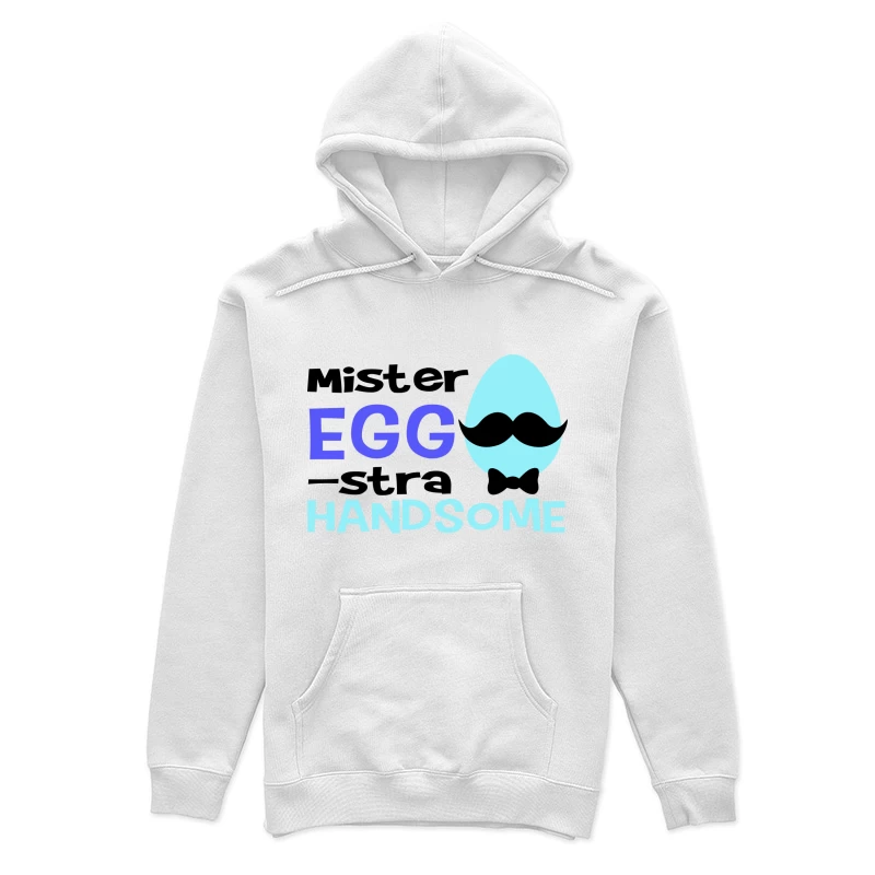 Œuf élégant avec moustache Femme Sweat à capuche