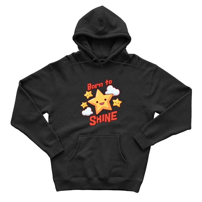 Niedlicher Stern mit Slogan Herren Pullover Hoodie