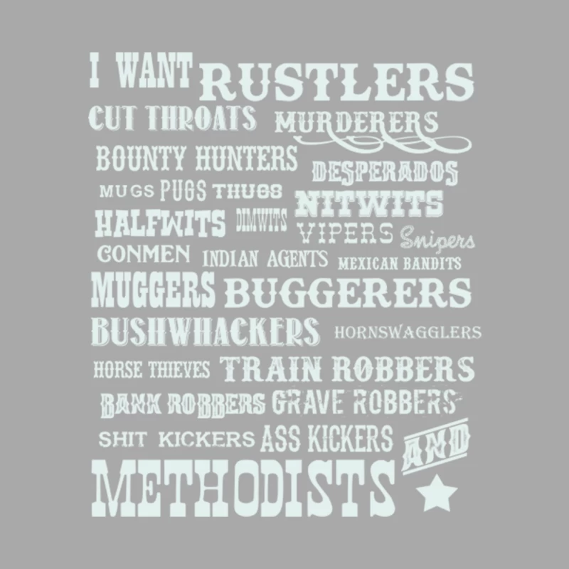 Blazing Saddles Wanted Female Pullover Hoodie