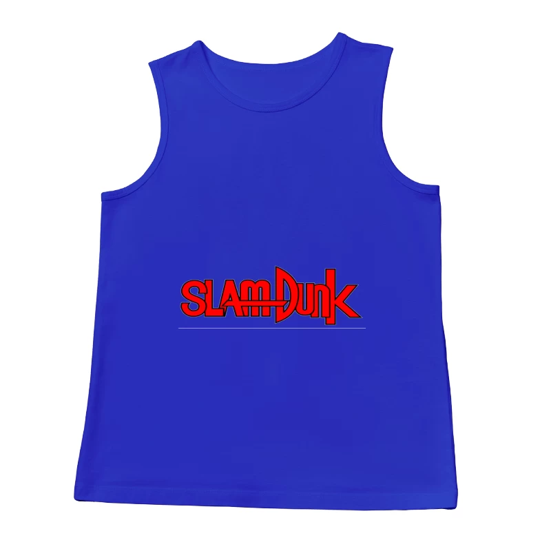 Slam Dunk Logo - Basketball Anime Male Tank Top