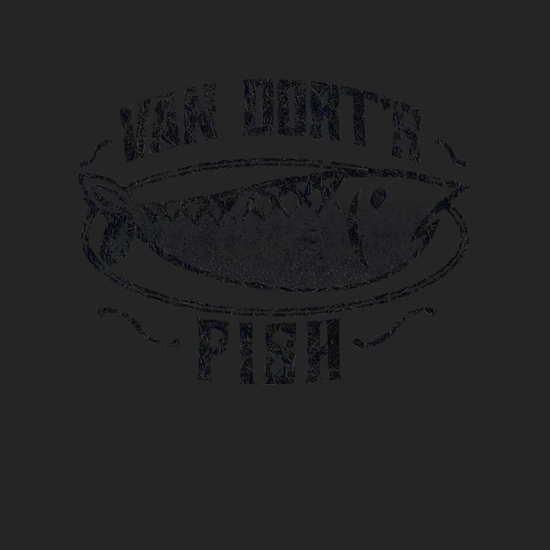 Van Dort_s Fish Male Pullover Sweatshirt