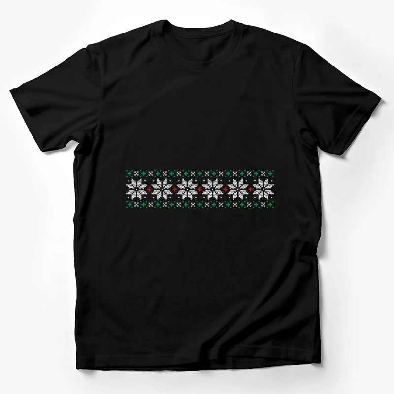 Motif de flocons de neige de Noël Homme T-Shirt