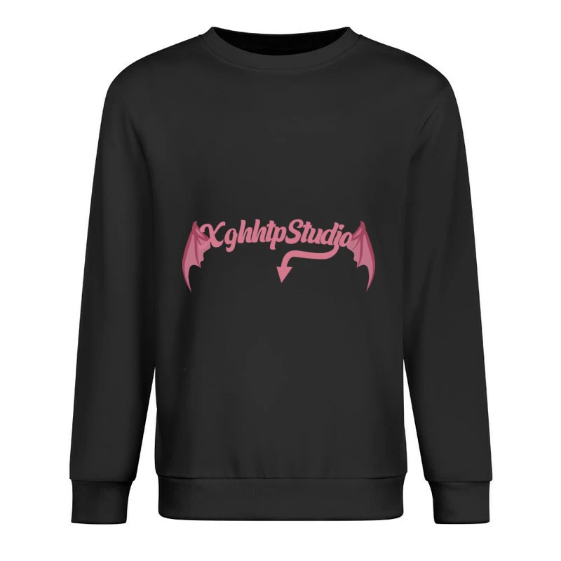 Fantasy-Logo mit Flügeln Herren Pullover Sweatshirt