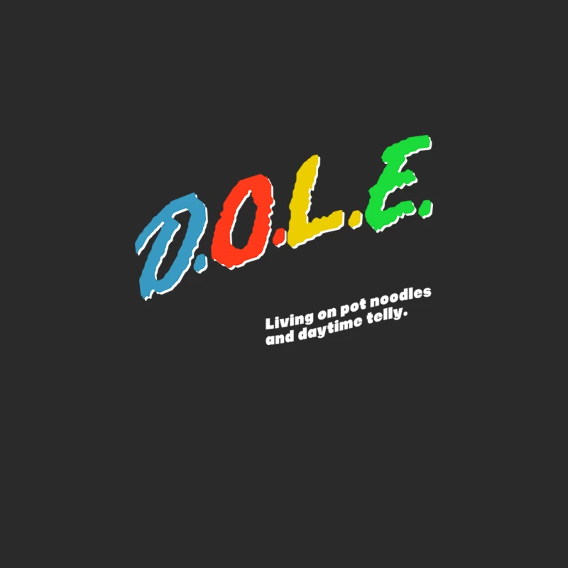DOLE Life  80s Dare Meme Parody Design Baseball Cap