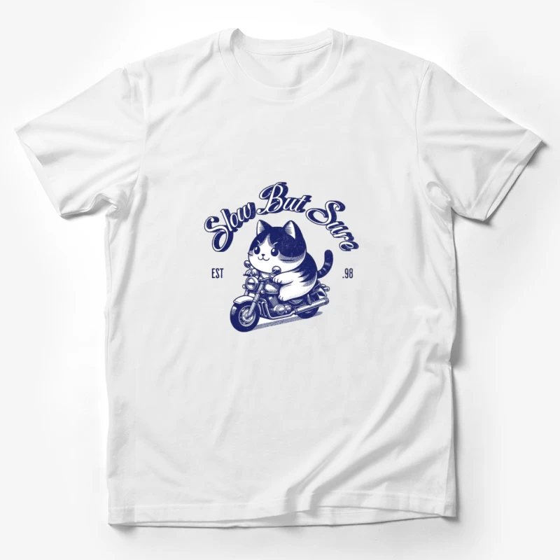 Langsame, aber sichere Katzenfahrt Herren T-Shirt