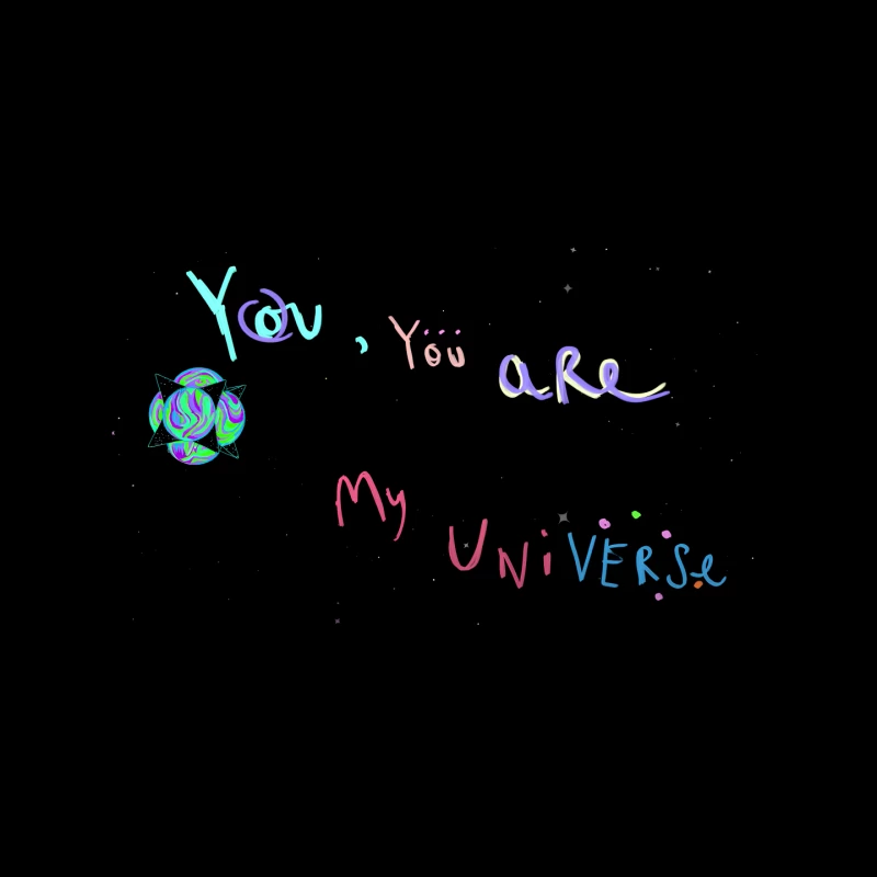 Coldplay My Universe Mouse Pad