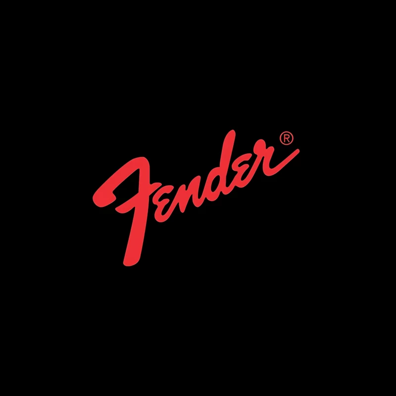 Fender Musical Instruments Corporation Red Logo Desk Mat