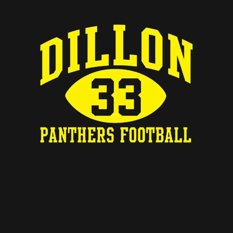 Dillon High Panthers Football 2006 Female T-Shirt