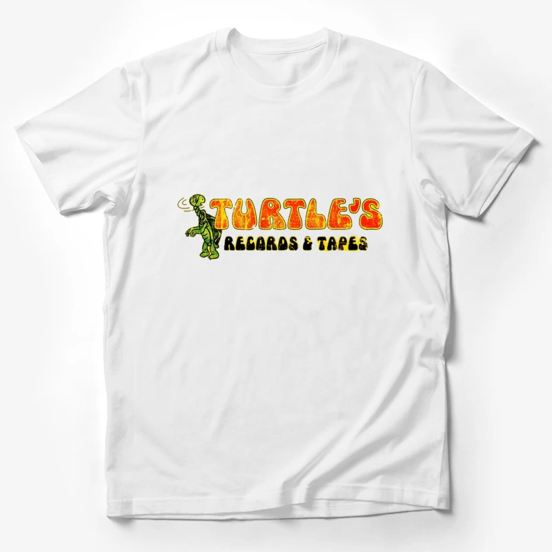 Turtle's Records & Tapes Male T-Shirt