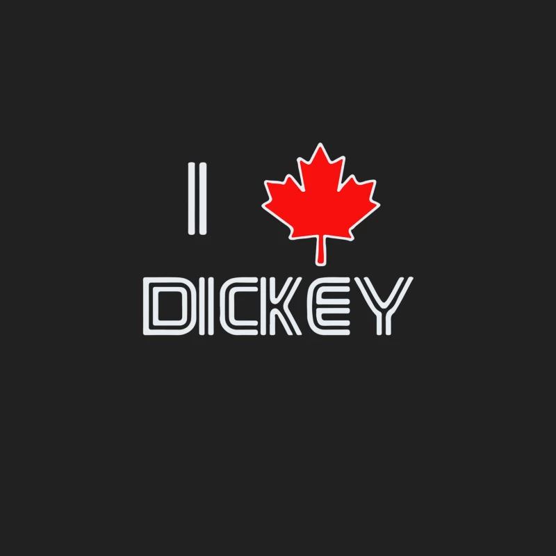 I Love Dickey Bucket Hat