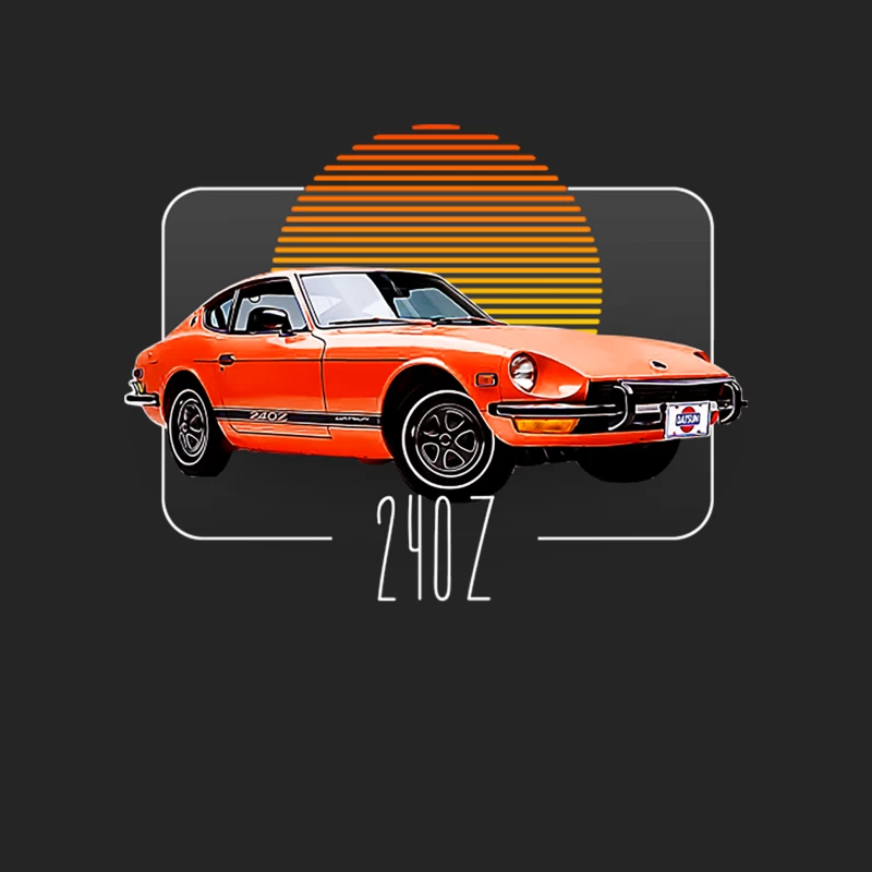 Datsun 240Z Retro Classic Car Lover Design Female Pullover Sweatshirt