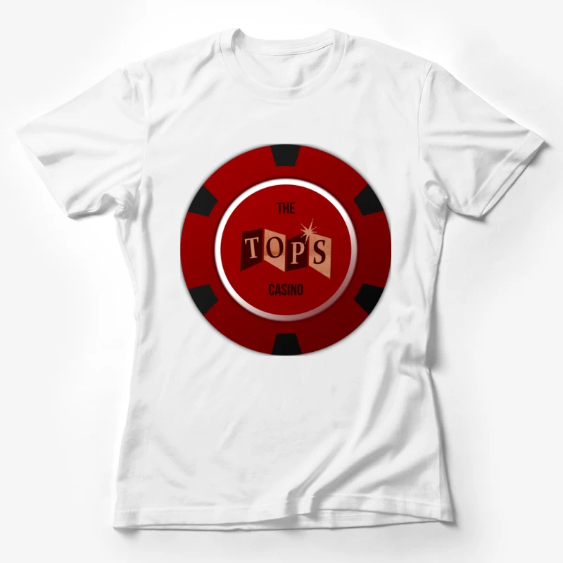 Tops Hotel & Casino Fallout Female T-Shirt