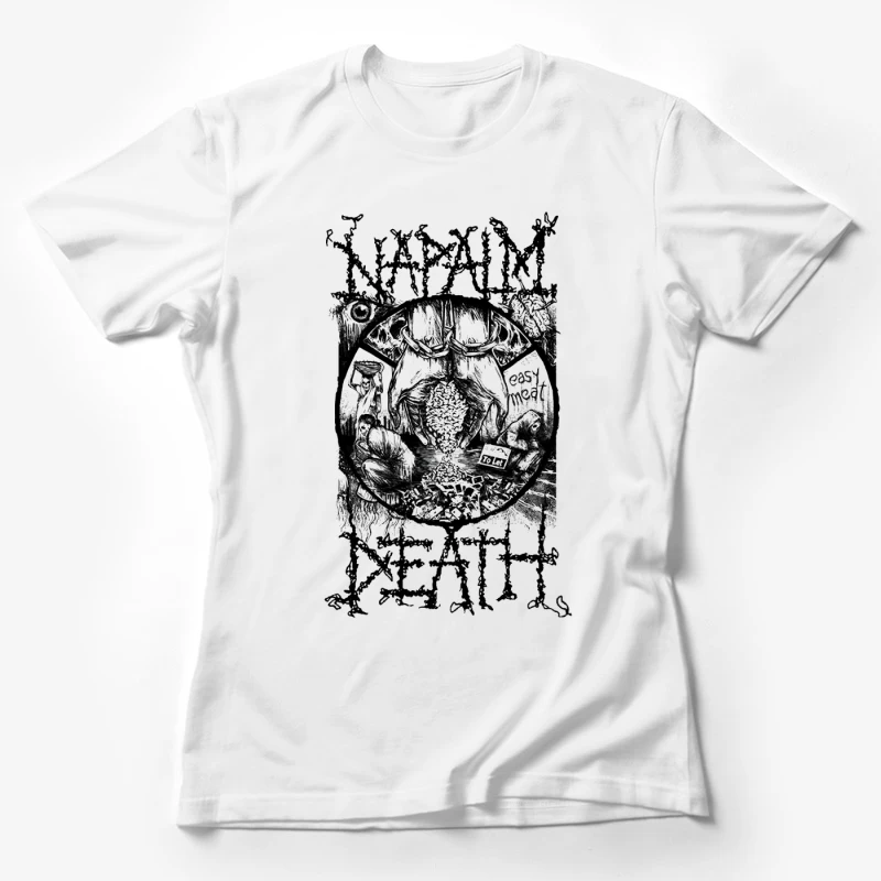 Napalm Death 2 Female T-Shirt