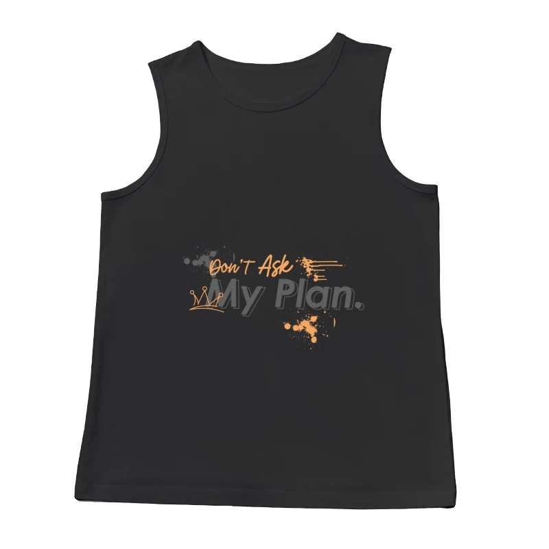 Kreatives Spritzer Design – Frag nicht Herren Tanktops
