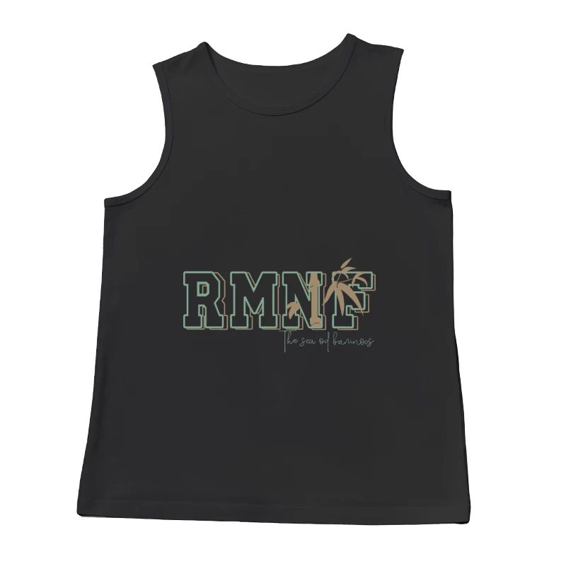 RMNF-Logo mit Bambus und Schriftzug Herren Tanktops