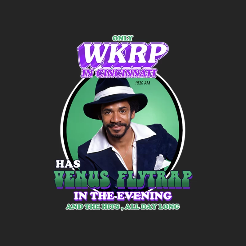 Venus Flytrap - Dj from WKRP in Cincinnati Male Pullover Sweatshirt