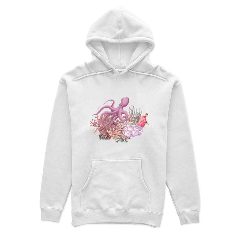 Illustration de la Vie Océanique Femme Sweat à capuche