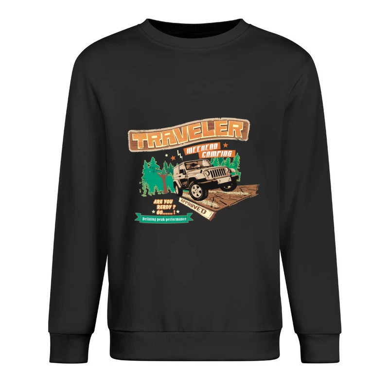 Abenteuerreisen im Gelände Herren Pullover Sweatshirt