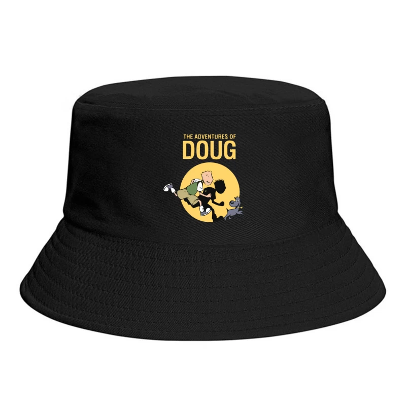 The Adventures of Doug - Classic 90s Animated Series Logo Bucket Hat