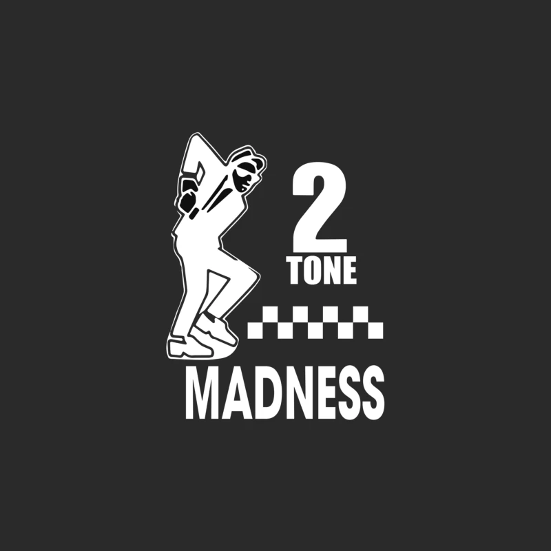 2 Tone Madness Band Logo with Dancing Mascot Baseball Cap