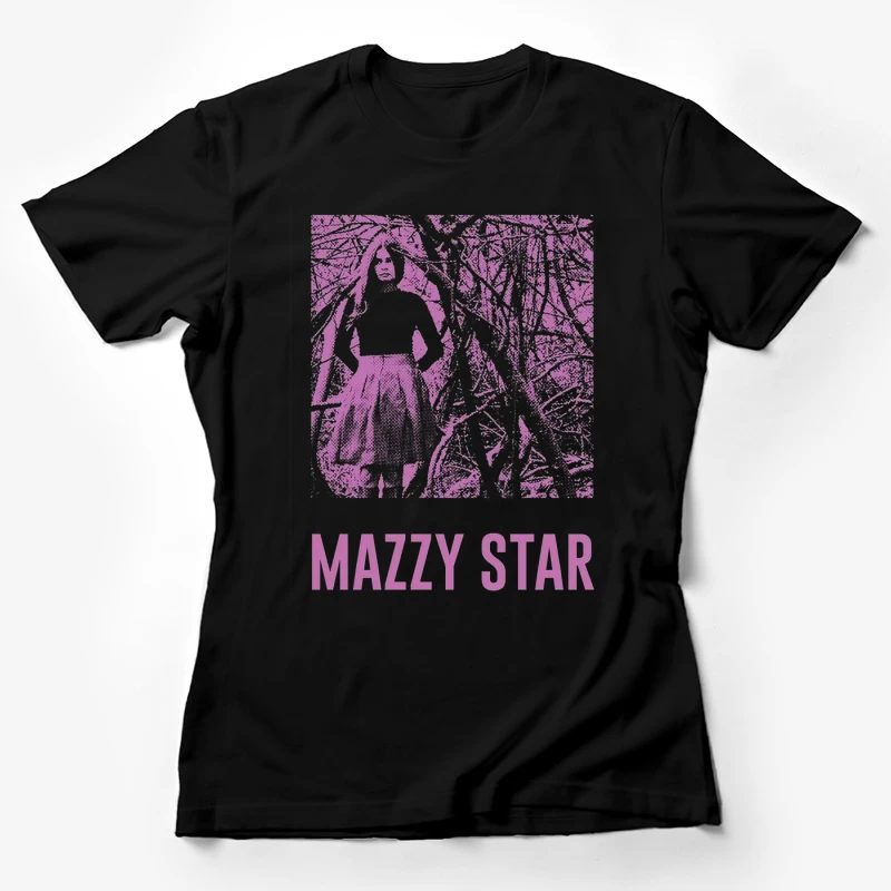 Mazzy Star Purple Female T-Shirt