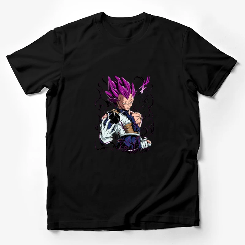Krieger mit violetter Energie Herren T-Shirt