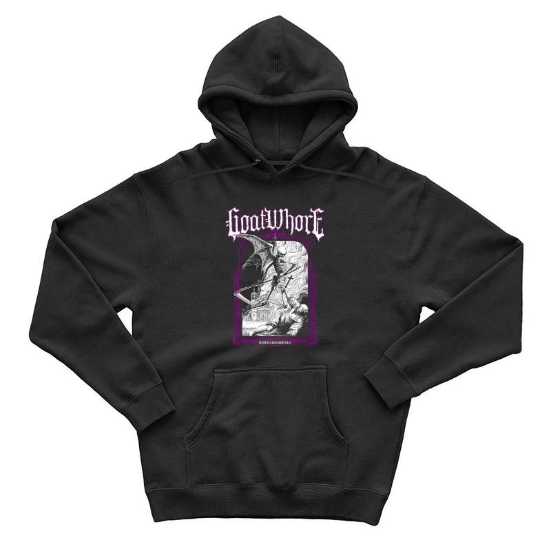 Goatwhore Anti Christian Male Pullover Hoodie