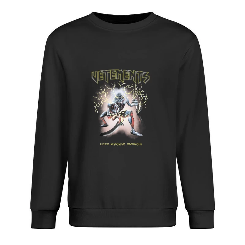 Futuristisches Monster-Design Herren Pullover Sweatshirt
