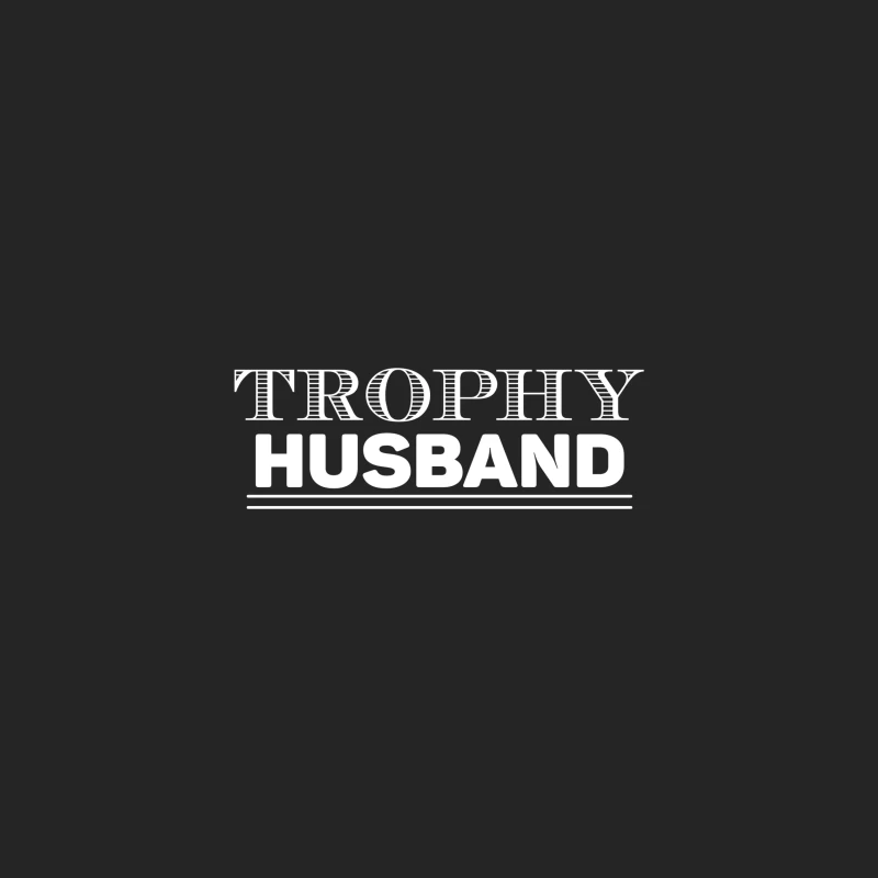 T-shirt avec texte 'Trophy Husband' Femme Sweat-shirt à enfiler