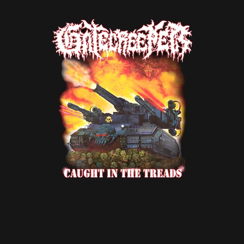 Gatecreeper Caught In The Treads Male Long Sleeve T-Shirt