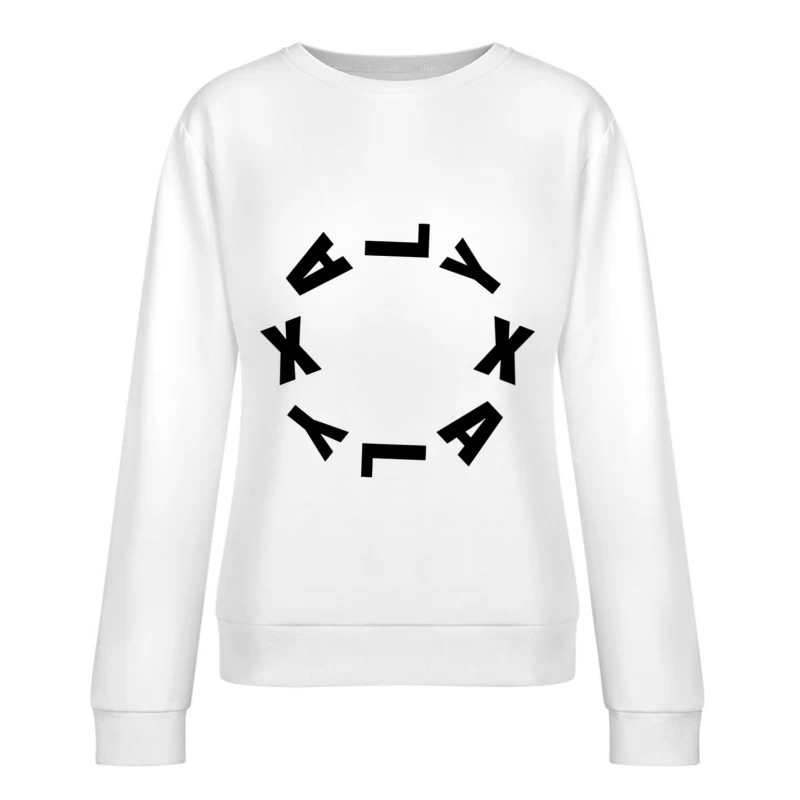 Drehendes K-Design Damen Pullover Sweatshirt