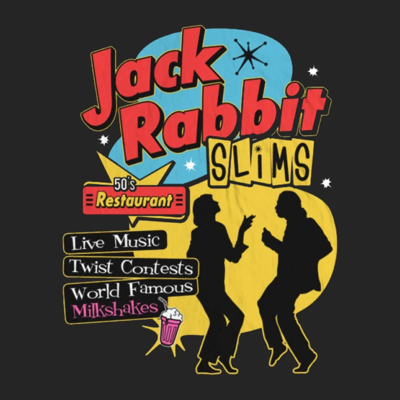 Jack Rabbit Slims Diner 3 Male Pullover Sweatshirt